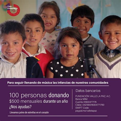 ¡Llenemos de música las infancias... - Fundación Valle La Paz