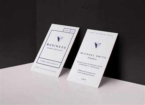 Letterpress business card psd template - batmouse