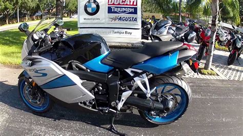 2007 BMW K1200S in Silver and Blue is at Euro Cycles of Tampa Bay - YouTube