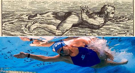 The History of Swimming Strokes