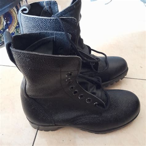 Sepatu Boots PDL TNI AL on Carousell