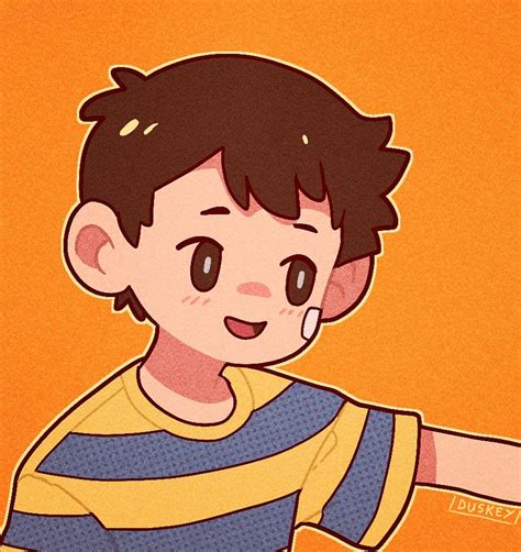 Ness without his cap [fan art by me] : r/earthbound