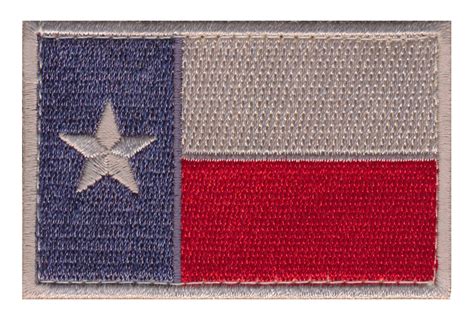 Texas Flag Patch (Embroidered Hook) – MILTACUSA