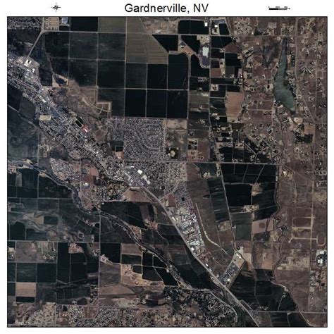 Aerial Photography Map of Gardnerville, NV Nevada