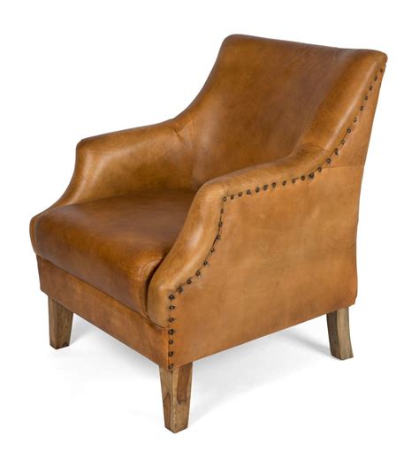 Tan Leather Armchair | Tan leather armchair, Leather armchair, Armchair