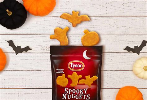 Tyson's Spooky Chicken Nuggets Are Now In Grocery Store Freezer Aisles