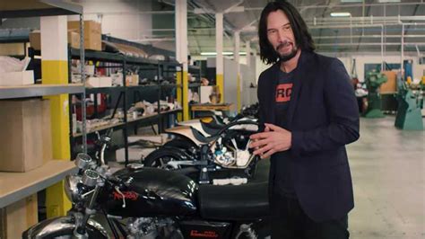 Keanu Reeves Takes Us On A Tour Of His Bike Collection