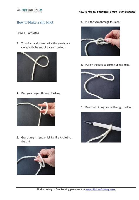 How to knit for beginners 9 free tutorials | Knitting for beginners, Knitting basics, Sewing for ...