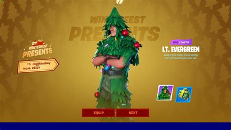 How To Get The Free Lt. Evergreen Christmas Skin In ‘Fortnite’ - Business Quick Magazine