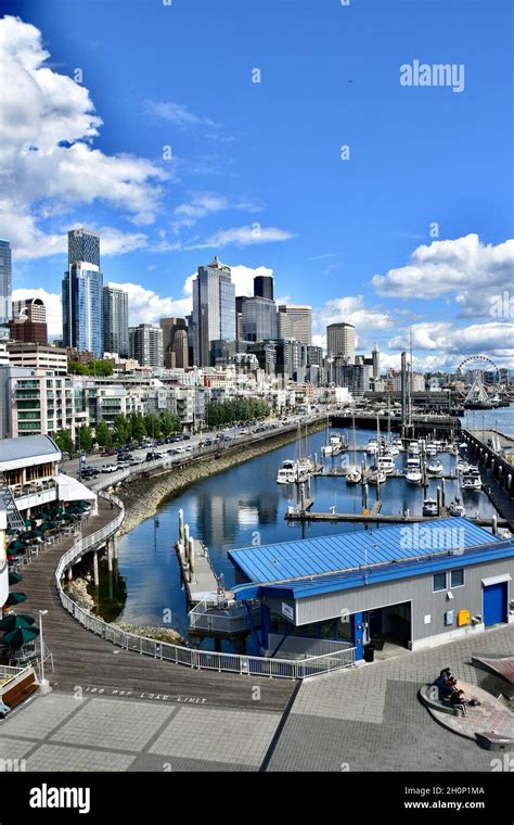 The Seattle, Washington skyline Stock Photo - Alamy