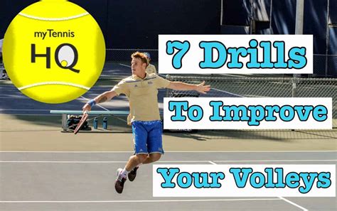 7 Drills To Improve Your Volleys - My Tennis HQ