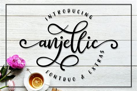 Anjellic Dafont Windows font - free for Personal