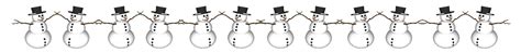 Snowman Clipart My Cute Graphics Borders