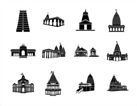 Mandir Design Vector Art, Icons, and Graphics for Free Download