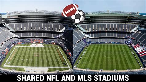 NFL and MLS Shared Stadiums - YouTube