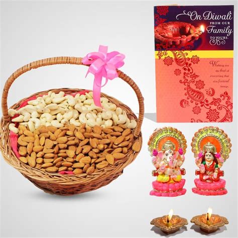 Diwali Dry Fruits Box | Buy & Send Dry Fruits Gift Box Online on Diwali | Floraindia