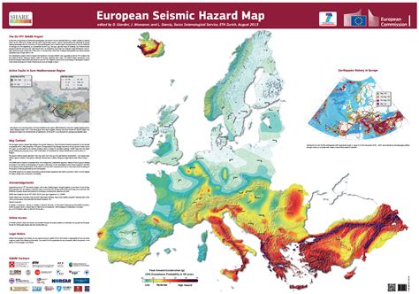 Seismic Hazard Map Europe