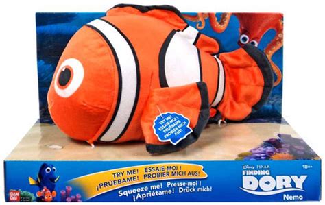 Disney Pixar Finding Dory Nemo 10 Talking Plush Bandai America - ToyWiz