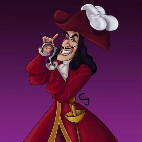 Captain Hook by dylancjsart | Disney villains, Captain hook, Disney characters peter pan