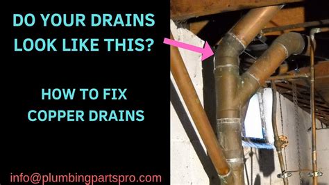 Replacing Copper Drains with PVC - YouTube