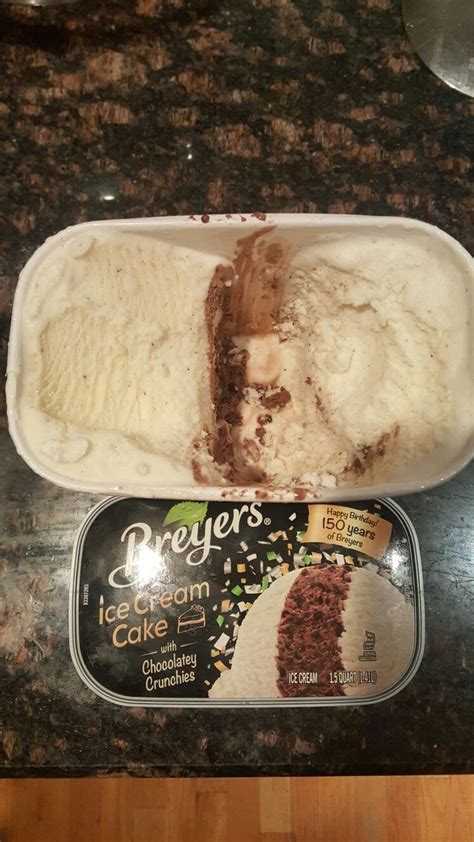 Breyers ice cream cake with chocolate crunchies | Ice cream cake, Ice cream, Cream cake