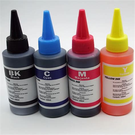 8 x 100ML Refill Ink Kit Kits For HP For Canon Samsung Lexmark Epson Dell Brother ALL Refillable ...