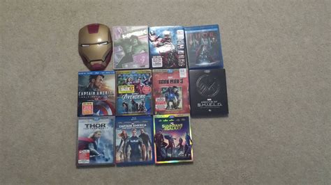 What the entire MCU on Blu-ray looks like : Marvel