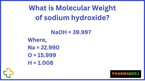 What Is Molecular Formula Of Sodium Hydroxide? - Pharmabeej