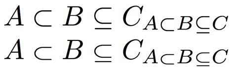 math mode - Using a smaller subset symbol? - TeX - LaTeX Stack Exchange