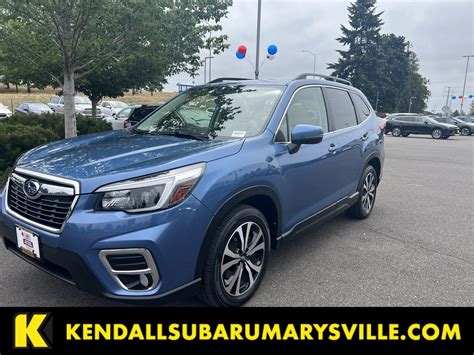 Pre-Owned 2021 Subaru Forester Limited Sport Utility in Marysville # ...