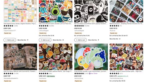 Selling Stickers on Etsy: A Simple Guide for 2023 – Printify