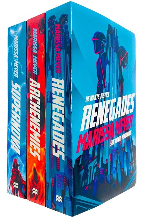 Renegades Series 3 Books Collection Set by Marissa Meyer Renegades ...