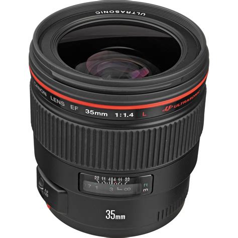 Canon EF 35mm f/1.4L USM Lens 2512A002 B&H Photo Video