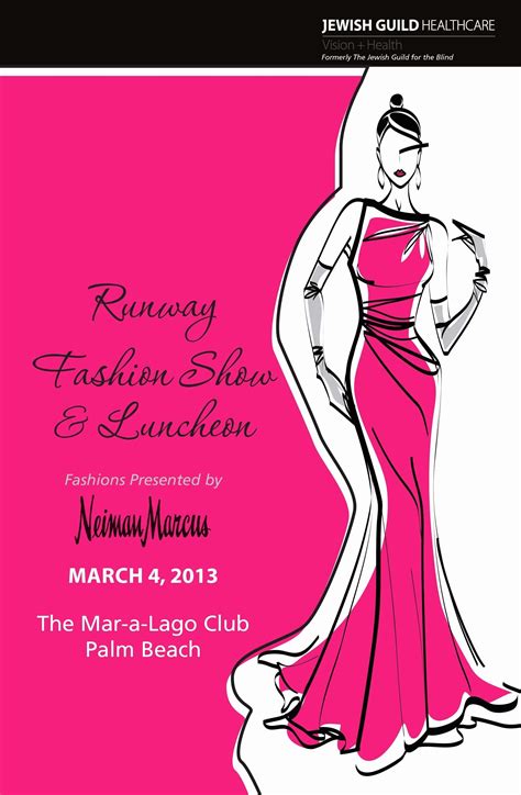 Fashion Show Invitation Template