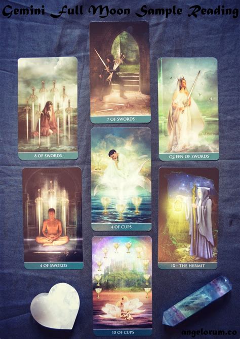 Gemini Full Moon Tarot Spread 2015