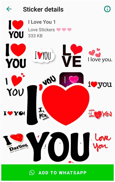 Love Stickers for WhatsApp for Android - Download