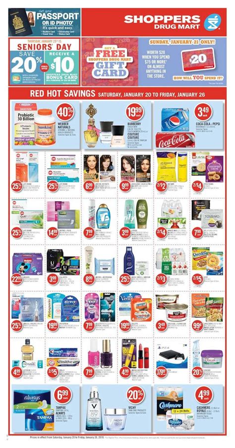 Shoppers Drug Mart (ON) Flyer January 20 to 26 Canada