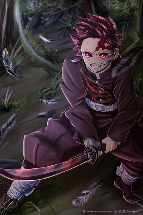 Tanjirou Kamado by cecap on DeviantArt in 2022 | Anime demon, Slayer ...