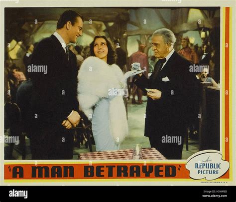 A Man Betrayed - Movie Poster Stock Photo - Alamy