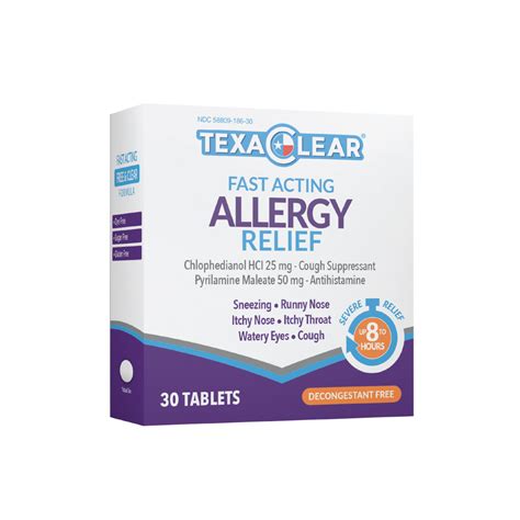 TexaClear® Fast-Acting Allergy Relief Tablets | TexaclearNow | Reviews on Judge.me