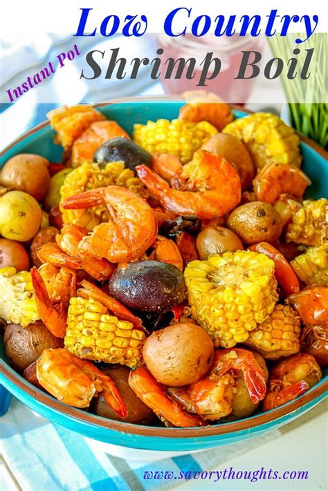 Instant Pot Low Country Shrimp Boil | Recipe | Low country boil recipe, Instant pot dinner ...