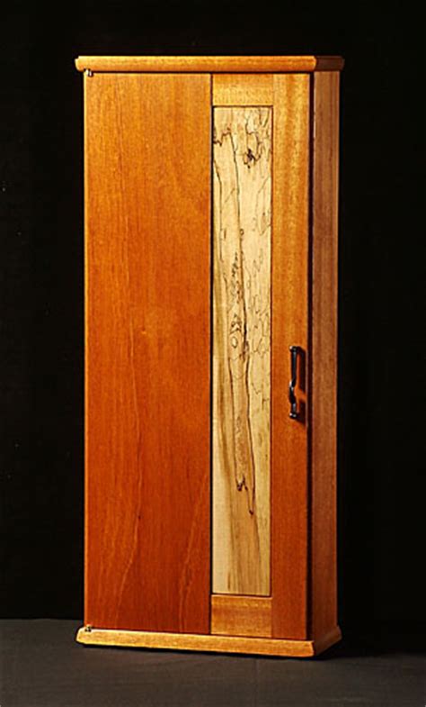 David Finck: Woodworker | Wall-hung Jewelry Cabinet Lantern