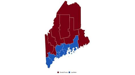 Maine Election results 2020: Maps show how state voted for president