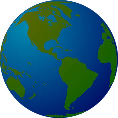 Vector gratis: La Tierra, Mundo, Mapa, Planeta - Imagen gratis en Pixabay - 23546