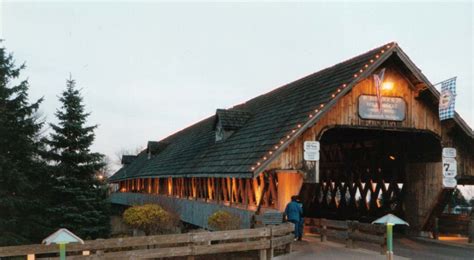 The Challenge Behind Building the Covered Bridge at Bavarian Inn Lodge ...