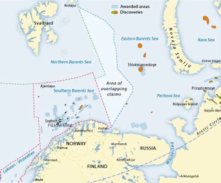 Russia Norway Resolve Oil-Rich Barents Sea dispute