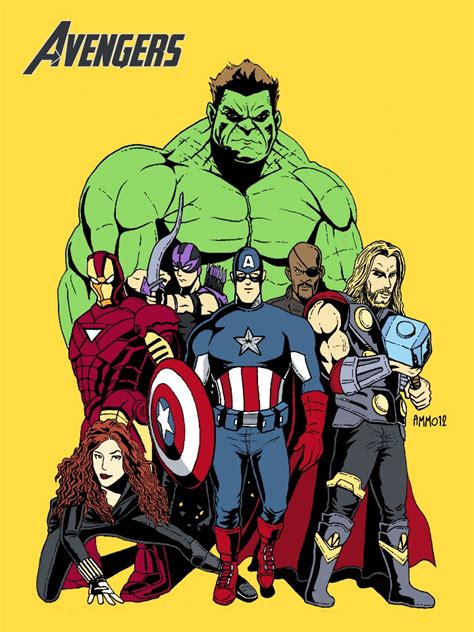 The Avengers Fan Art by ammoyusan on DeviantArt