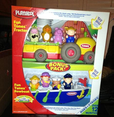 Playskool Fun Tunes Tractor And Rowboat Bonus Pack NIB | #408567441