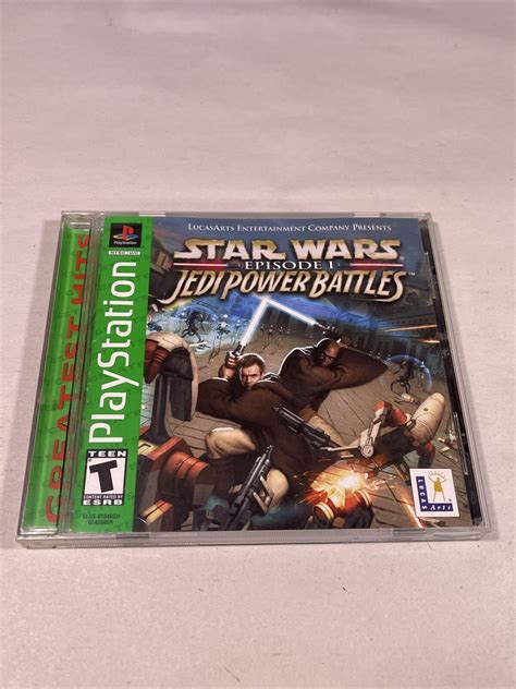 Mavin | Star Wars Episode 1 Jedi Power Battles - PlayStation 1 PS1 ...