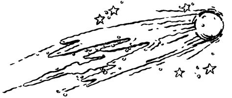 Comet Coloring Pages